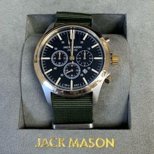 Jack Mason Green Nato Field Watch